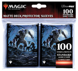 Ultra PRO: Standard 100ct Sleeves - Innistrad Midnight Hunt (Tovolar, the Midnight Scourge)