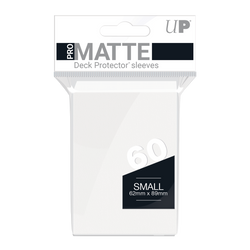 Ultra PRO: Small 60ct Sleeves - PRO-Matte (White)