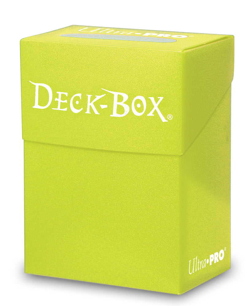 Ultra PRO: Deck Box - Solid Color (Bright Yellow)