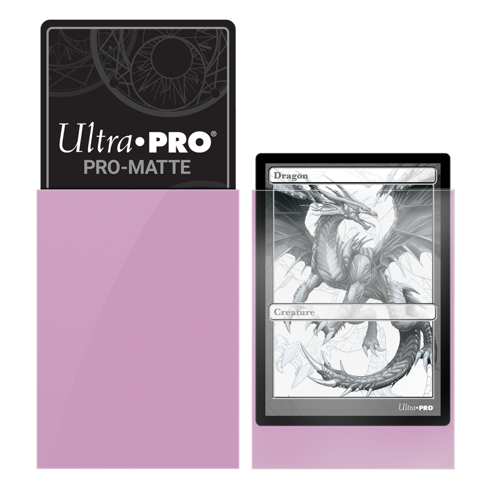 Ultra PRO: Standard 50ct Sleeves - PRO-Matte (Pink)