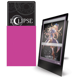 Ultra PRO: Small 60ct Sleeves - Eclipse Matte (Hot Pink)